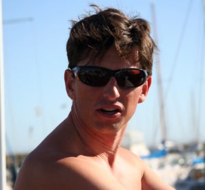 Ante Razmilovic at the conclusion of Day 8 - Audi Etchells Worlds 2006 © Sail-World.com /AUS http://www.sail-world.com